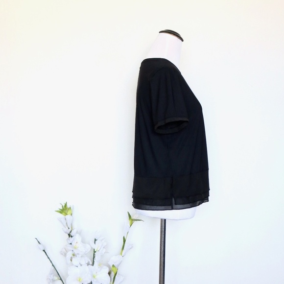 NEW! Lululemon Sole Training Short Sleeve Shirt Black SZ 4 - Picture 15 of 16